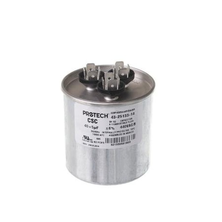 Rheem 40/5/440 DUAL CAPACITOR, 43-25133-14 43-25133-14